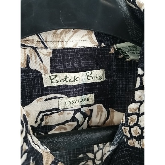 Batck Bay Hawaiian Rayon Mens Shirt Size Small‎ Shirt Sleeve Pineapple Crawfish - Picture 5 of 6